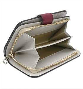 Amazon | [フルラ] MAGNOLIA コンパクト財布 M CILIEGIA d+PERLA e int. ダークレッド＋ライトグレー系  WP00193_AX0732_1007_1677S マグノリア 二つ折り L字ファスナー ミニ財布 レディース [並行輸入品] |  Furla(フルラ)